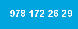 978 172 26 29 978 172 26 29
